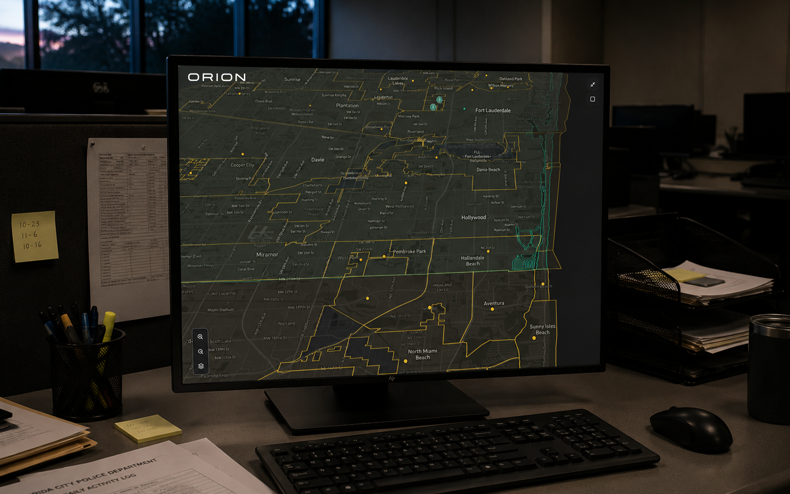 Cross-Jurisdictional Agent — ORION command view